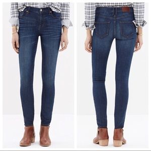 Madewell 9“ high rise jeans